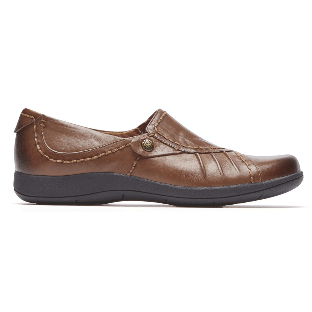 Rockport Flats Sko Dame Brune - Daisey Monk - XSJF70691